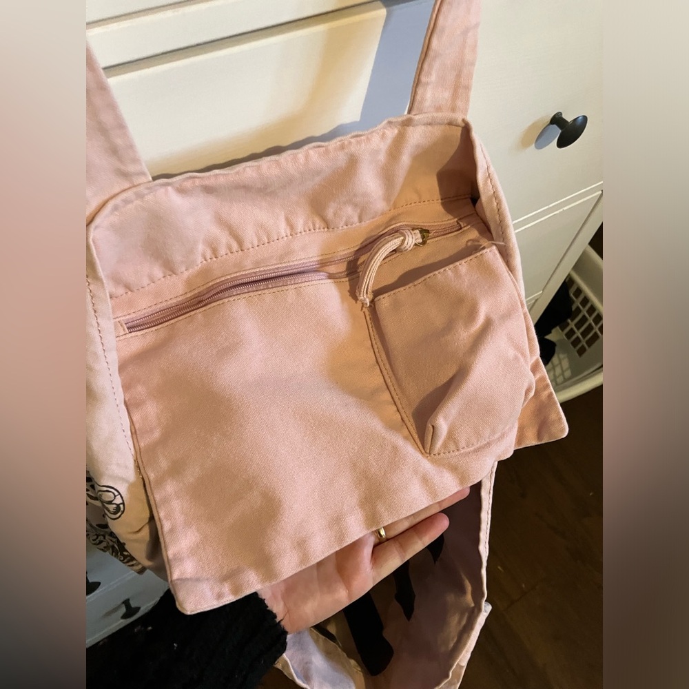Y2K Juicy Couture Pink and Brown Tote Bag - Picture 7 of 13